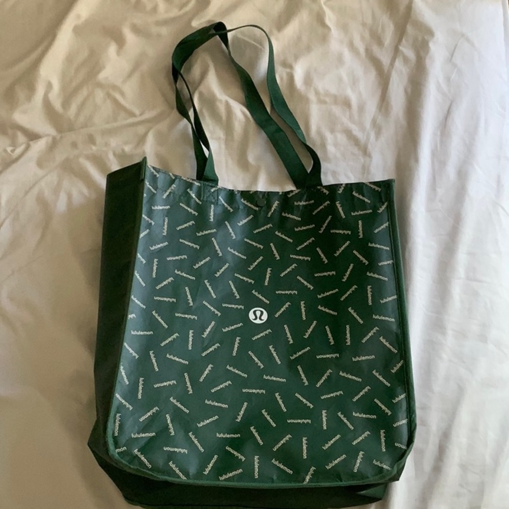 LARGE lululemon athletica Forest Green Bag